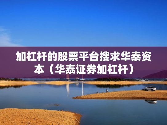 加杠杆的股票平台搜求华泰资本（华泰证券加杠杆）