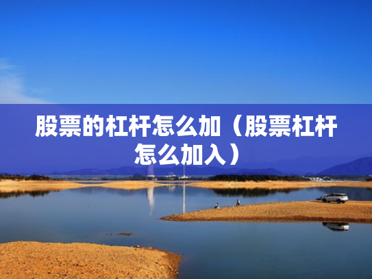 股票的杠杆怎么加（股票杠杆怎么加入）