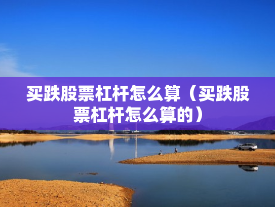 买跌股票杠杆怎么算（买跌股票杠杆怎么算的）