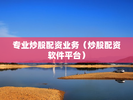 专业炒股配资业务（炒股配资软件平台）