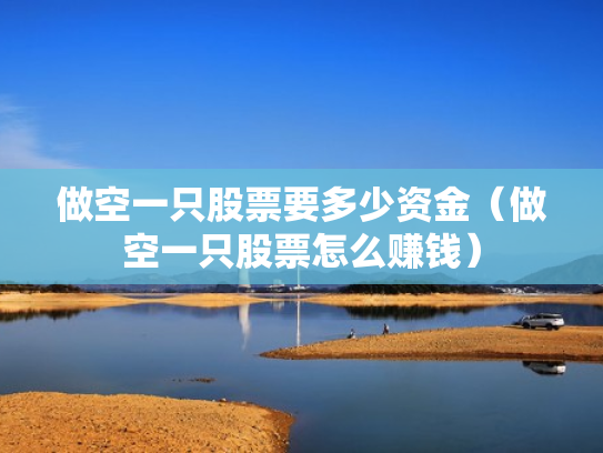 做空一只股票要多少资金（做空一只股票怎么赚钱）