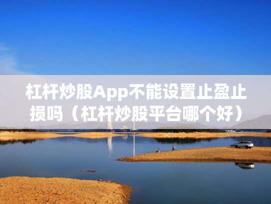 杠杆炒股App不能设置止盈止损吗（杠杆炒股平台哪个好）