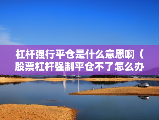 杠杆强行平仓是什么意思啊（股票杠杆强制平仓不了怎么办）