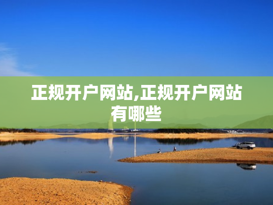 正规开户网站,正规开户网站有哪些